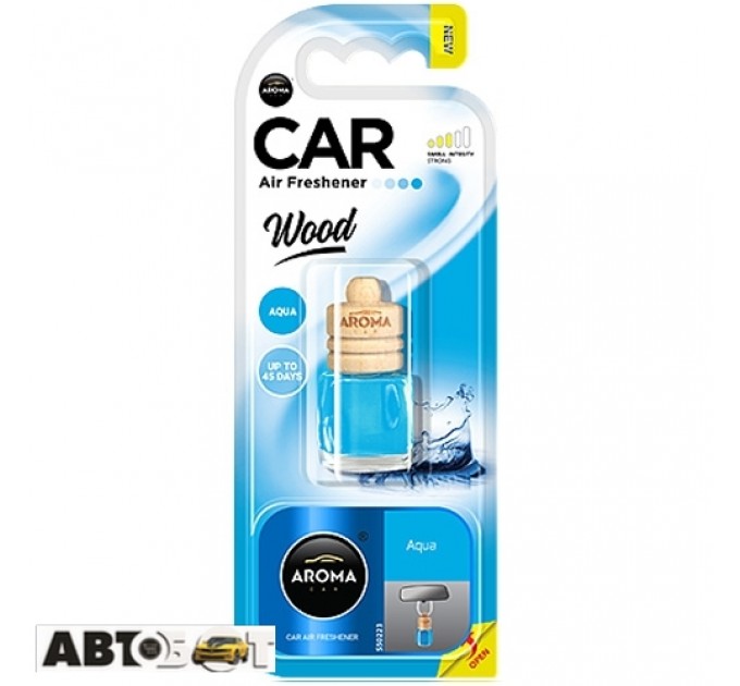 Ароматизатор Aroma Car Wood AQUA 92039 6мл, ціна: 103 грн.