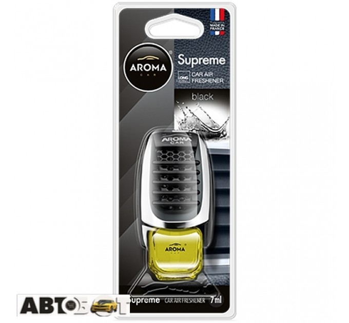 Ароматизатор Aroma Car Supreme Slim Black 606/92050 7мл, ціна: 160 грн.