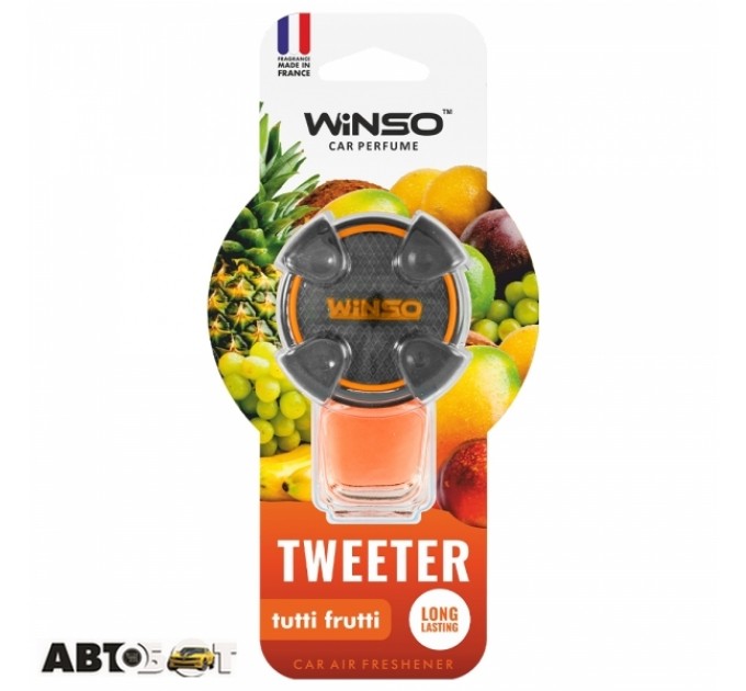 Ароматизатор Winso Tweeter Tutti Frutti 530850 8мл, ціна: 119 грн.