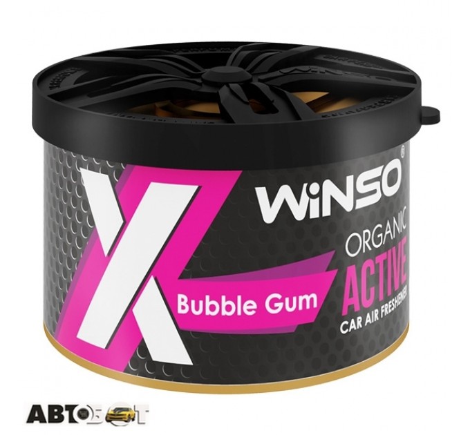 Ароматизатор Winso Organic X Active Bubble Gum 533660 40г, цена: 140 грн.