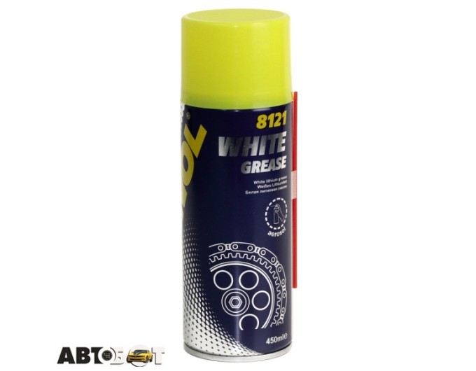 Мастило MANNOL White Grease 8121 450мл, ціна: 463 грн.