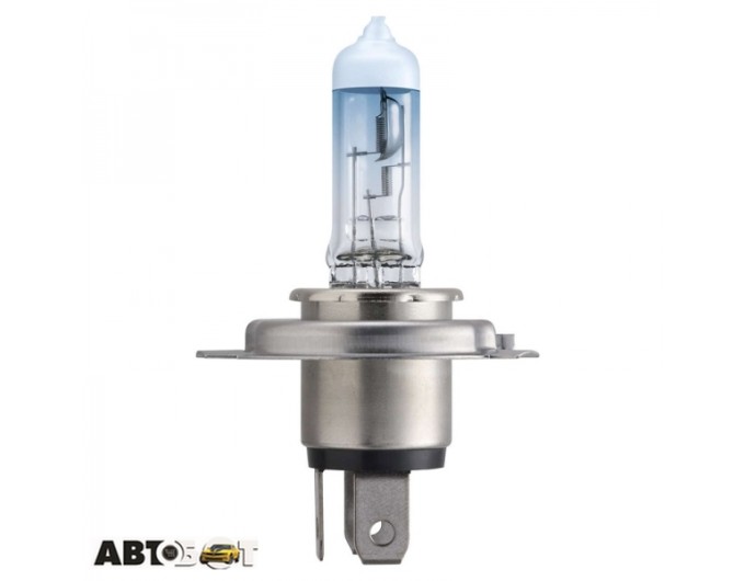 Галогенна лампа Philips WhiteVision H4 12V 12342WHVB1 (1шт.), ціна: 445 грн.