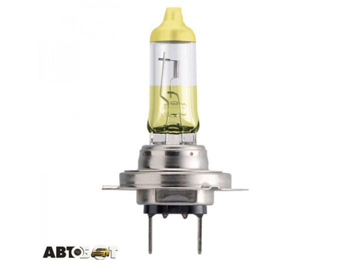 Галогенна лампа Philips ColorVision Yellow H7 12V 12972CVPYS2 (2шт.), ціна: 1 774 грн.