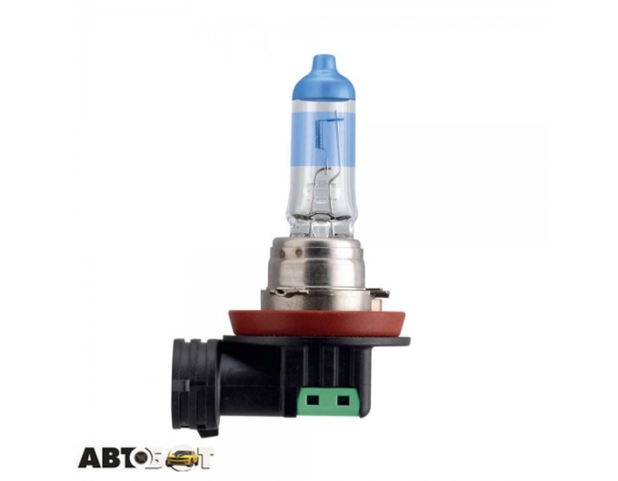 Галогенна лампа Philips WhiteVision H8 12V 12360WHVB1 (1 шт.), ціна: 1 376 грн.