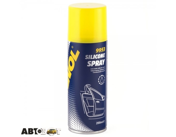 Силіконове мастило MANNOL Silicone Spray Antistatisch 9953 200мл, ціна: 268 грн.