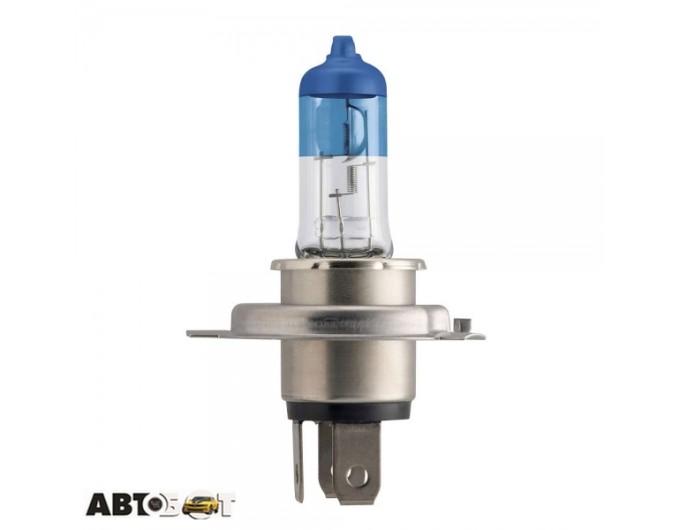 Галогенна лампа Philips H4 ColorVision Blue 12V 12342CVPBS2 (2шт.), ціна: 1 429 грн.