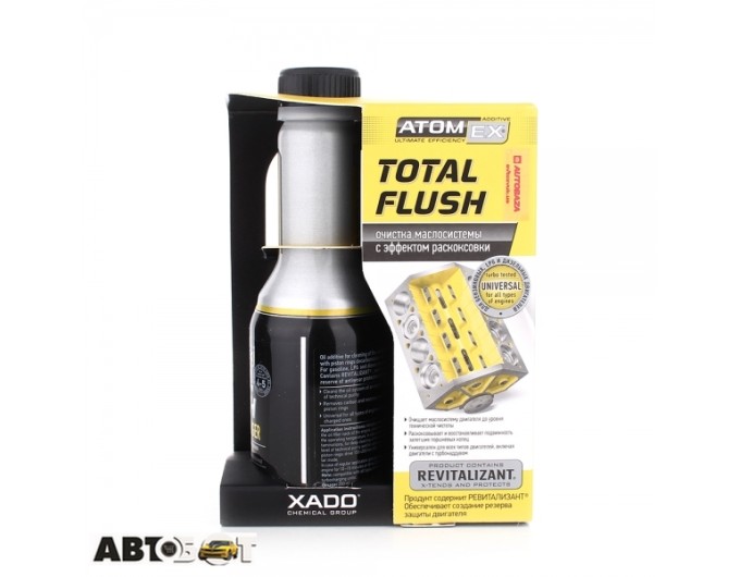 Промывка масляной системы XADO Atomex TotalFlush XA 40613 250мл, цена: 469 грн.