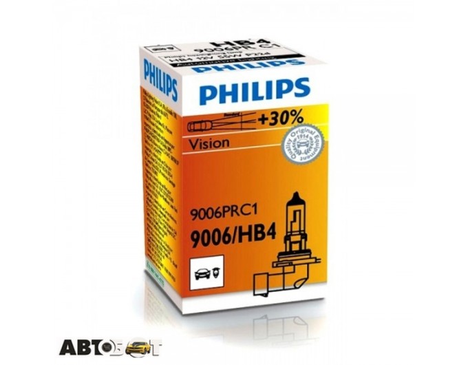 Галогенная лампа Philips Vision HB4 12V 9006PRС1 (1 шт.), цена: 341 грн.
