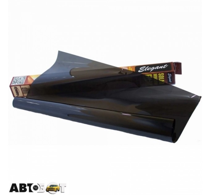 Тонировочная пленка Elegant 0.5x3м Super Dark Black With SRC 5% EL 500152 104637, цена: 212 грн.