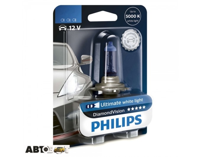 Галогенная лампа Philips 9005DVB1 HB3 Diamond Vision (1шт.), цена: 1 180 грн.