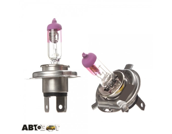 Галогенна лампа Philips H4 ColorVision Purple 12V 12342CVPPS2 (2шт.), ціна: 1 425 грн.