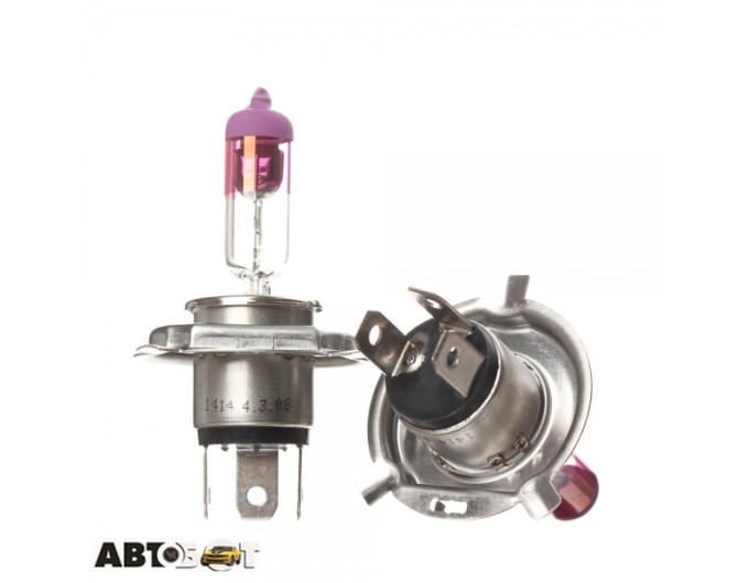 Галогенна лампа Philips H4 ColorVision Purple 12V 12342CVPPS2 (2шт.), ціна: 1 425 грн.