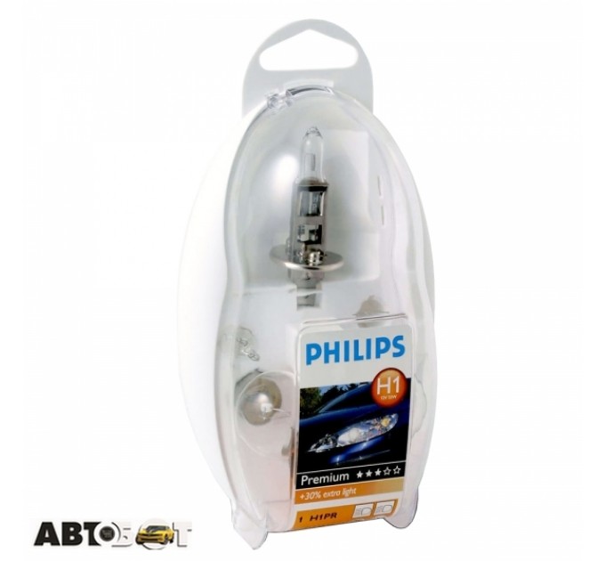 Набір автоламп з запобіжниками Philips комплект Easy KIT H1 12V 55472EKKM (5 шт.), ціна: 278 грн.