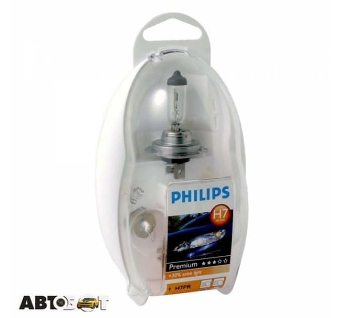 Набір автоламп з запобіжниками Philips комплект Easy KIT H7 12V 55474EKKM (5 шт.), ціна: 480 грн.