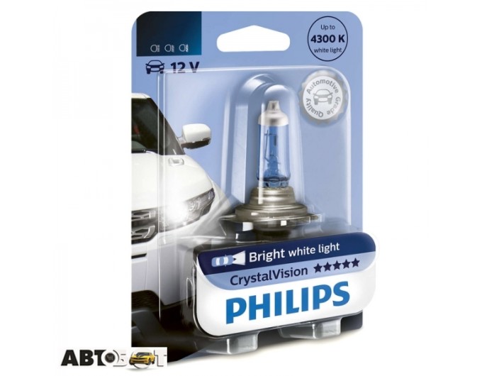 Галогенная лампа Philips CrystalVision HB4 12V 9006CVB1 (1шт.), цена: 730 грн.
