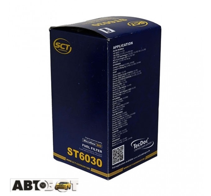 Паливний фільтр SCT ST 6030, ціна: 392 грн.