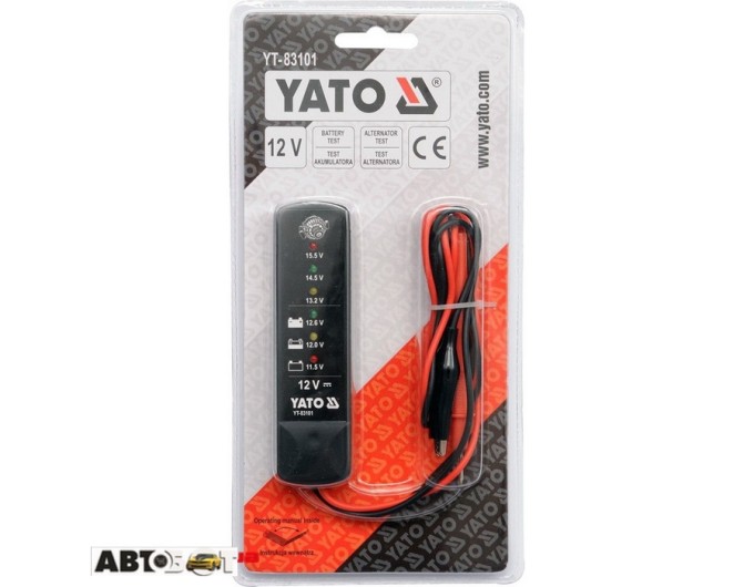 Индикатор напряжения YATO YT-83101, ціна: 809 грн.
