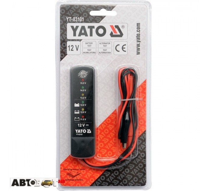 Индикатор напряжения YATO YT-83101, ціна: 445 грн.