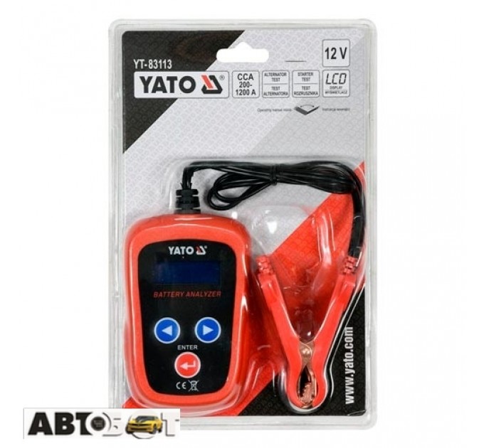 Нагрузочная вилка YATO YT-83113, ціна: 451 грн.