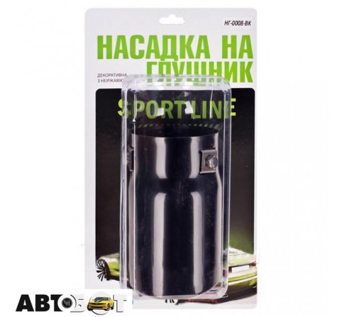 Насадка на глушитель Vitol НГ-0008A-Bk, цена: 380 грн.