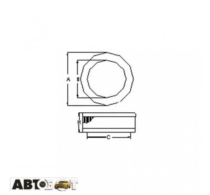 Воздушный фильтр SCT SB 2026, цена: 279 грн.