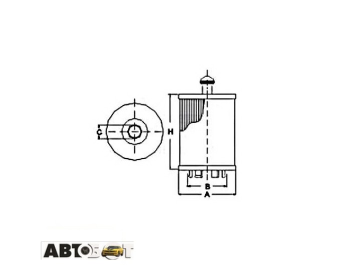 Воздушный фильтр SCT SB 2136, цена: 692 грн.