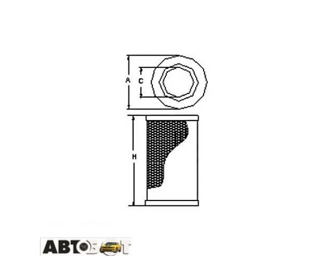Воздушный фильтр SCT SB 2140, цена: 3 909 грн.