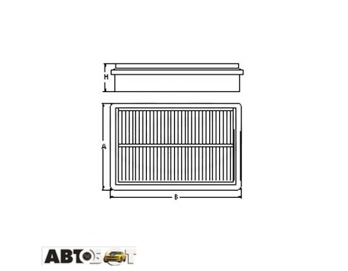 Воздушный фильтр SCT SB 2147, цена: 339 грн.
