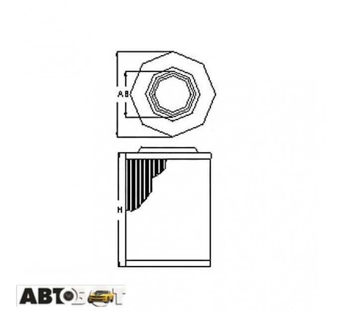 Воздушный фильтр SCT SB 2309, цена: 433 грн.