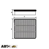 Воздушный фильтр SCT SB 939