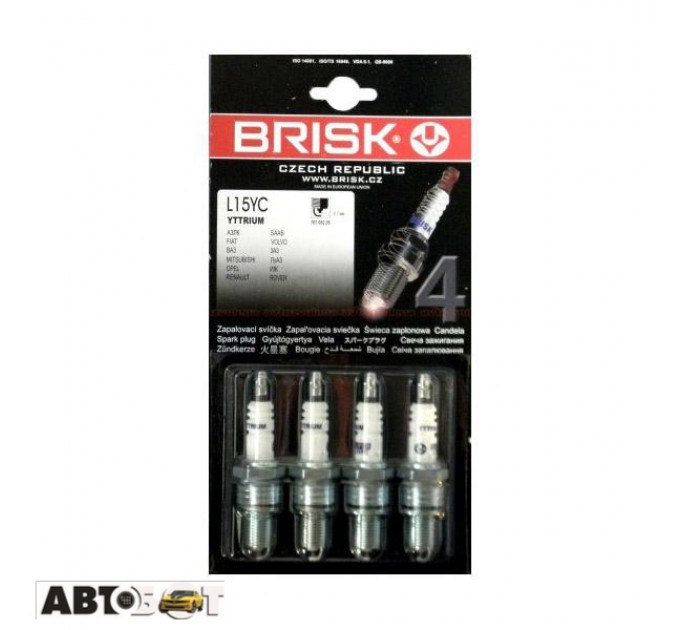 Свеча зажигания Brisk SUPER BR L15YC.1K 99921, цена: 0 грн.