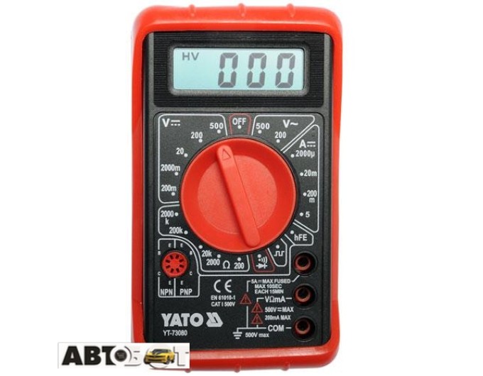 Мультиметр YATO YT-73080, ціна: 886 грн.