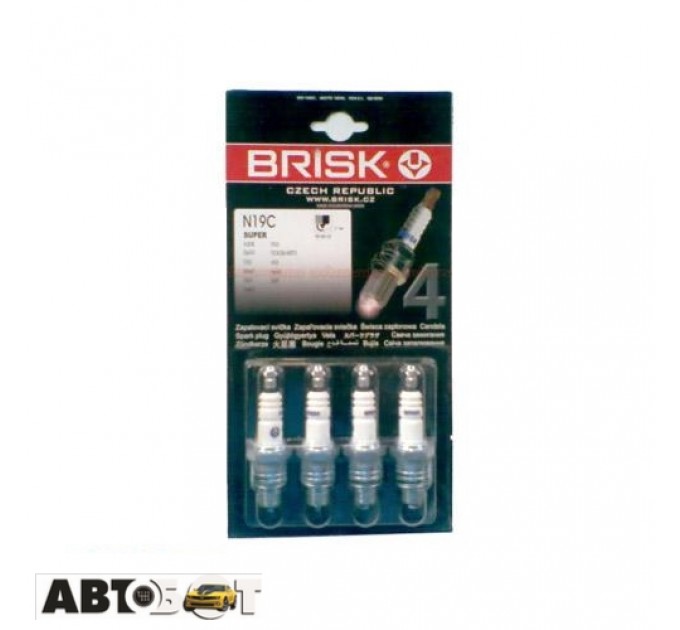 Свеча зажигания Brisk SUPER BR N19C.1K 99930, цена: 0 грн.