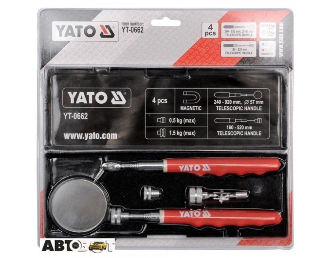 Досмотровое зеркало YATO YT-0662, цена: 1 132 грн.