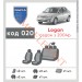 Чехлы на сиденья Dacia Logan Sedan с 2004 г деленная с автоткани Classic 2020 EMC-Elegant, цена: 5 281 грн.