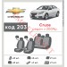 Чохли на сидіння Chevrolet Cruze з 2009р. з автотканини Classic 2020 EMC-Elegant, ціна: 5 698 грн.