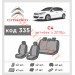 Чохли на сидіння Citroen C 4 з 2010 р. з автотканини Classic 2020 EMC-Elegant, ціна: 5 508 грн.