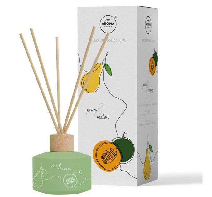 Аромадифузор з паличками Aroma Home Sticks One Line Combo Pear&Melon 100мл, ціна: 349 грн.