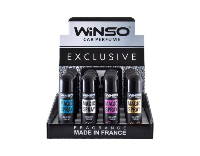Ароматизатор Winso Magic Spray Exclusive MIX, 30мл, 12шт набор, цена: 2 019 грн.