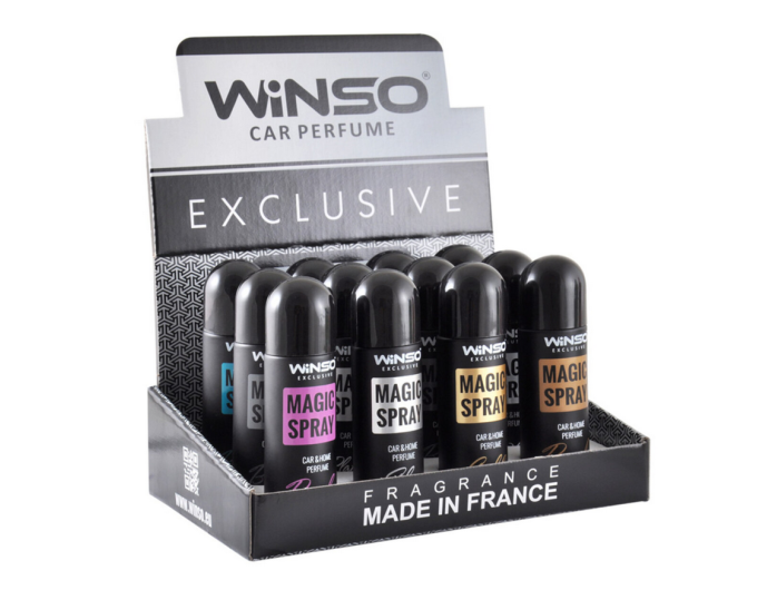 Ароматизатор Winso Magic Spray Exclusive MIX, 30мл, 12шт набор, цена: 2 019 грн.