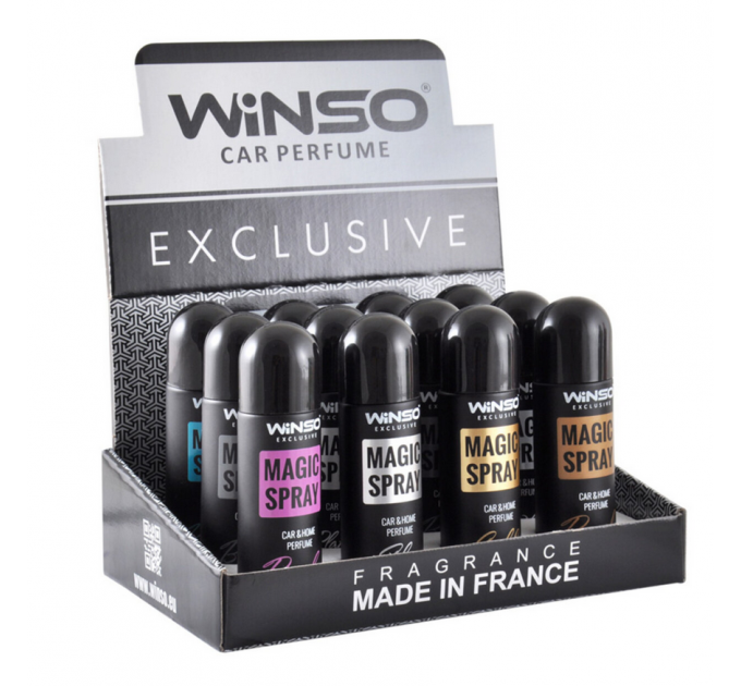 Ароматизатор Winso Magic Spray Exclusive MIX, 30мл, 12шт набор, цена: 2 019 грн.