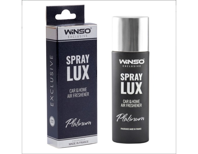 Ароматизатор Winso Spray Lux Exclusive Platinum, 55мл 533781 в виде спрея, цена: 246 грн.