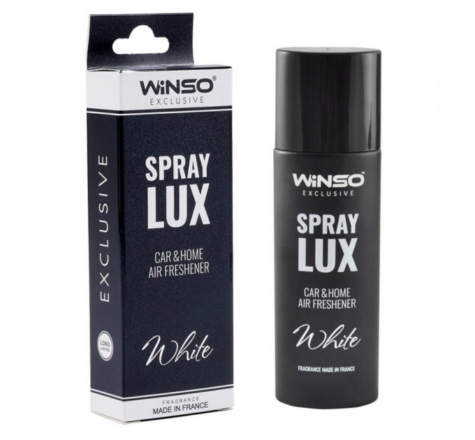Ароматизатор Winso Spray Lux Exclusive White, 55мл 533821 у вигляді спрею, ціна: 246 грн.