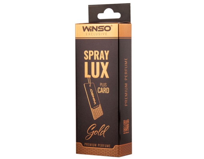 Ароматизатор в инд. упаковке Winso Spray Lux Exclusive plus Card - Gold, цена: 254 грн.