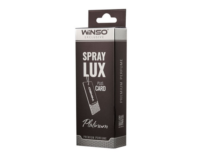 Ароматизатор в инд. упаковке Winso Spray Lux Exclusive plus Card - Platinum, цена: 254 грн.