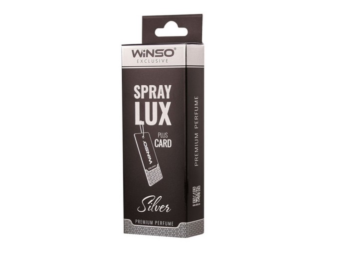 Ароматизатор в инд. упаковке Winso Spray Lux Exclusive plus Card - Silver, цена: 254 грн.