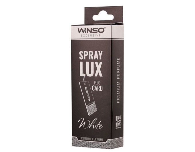 Ароматизатор в инд. упаковке Winso Spray Lux Exclusive plus Card - White, цена: 254 грн.