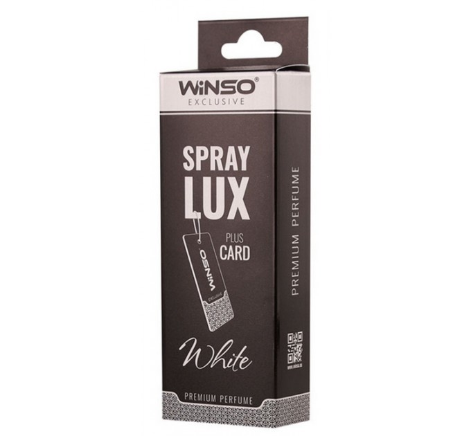 Ароматизатор в инд. упаковке Winso Spray Lux Exclusive plus Card - White, цена: 254 грн.