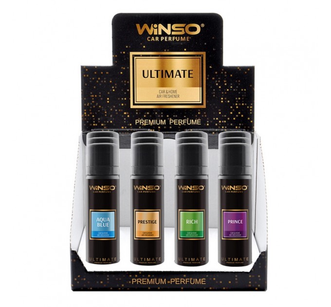 Освіжувач повітря Winso Ultimate аерозольний спрей 75мл MIX, ціна: 167 грн.