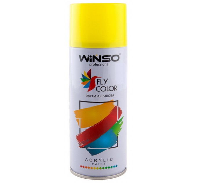 Краска акриловая Winso Spray Желтый 450мл, цена: 100 грн.
